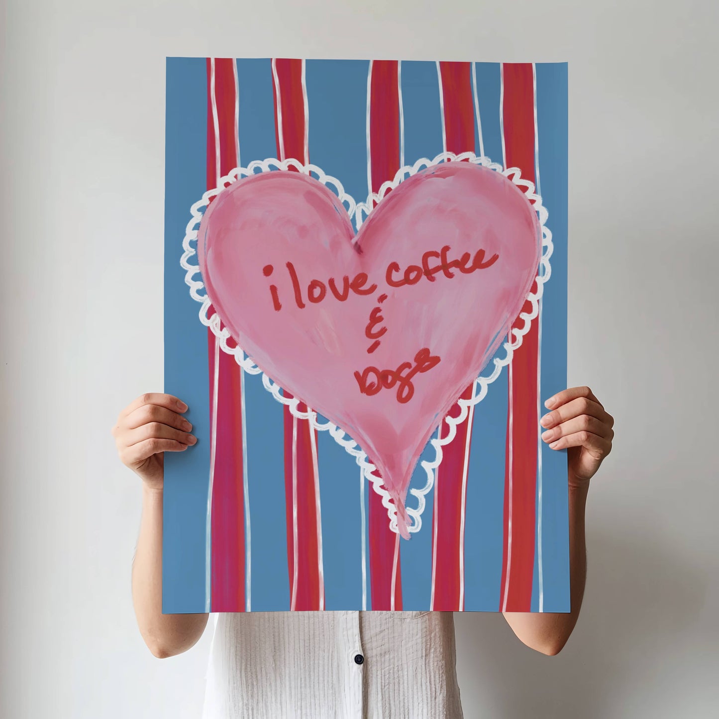 "I Love Coffee & Dogs" - Digital product