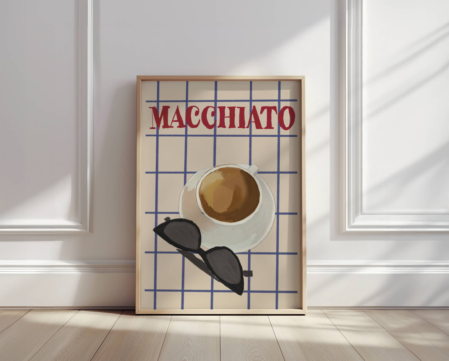Macchiato Coffee Print - Digital product