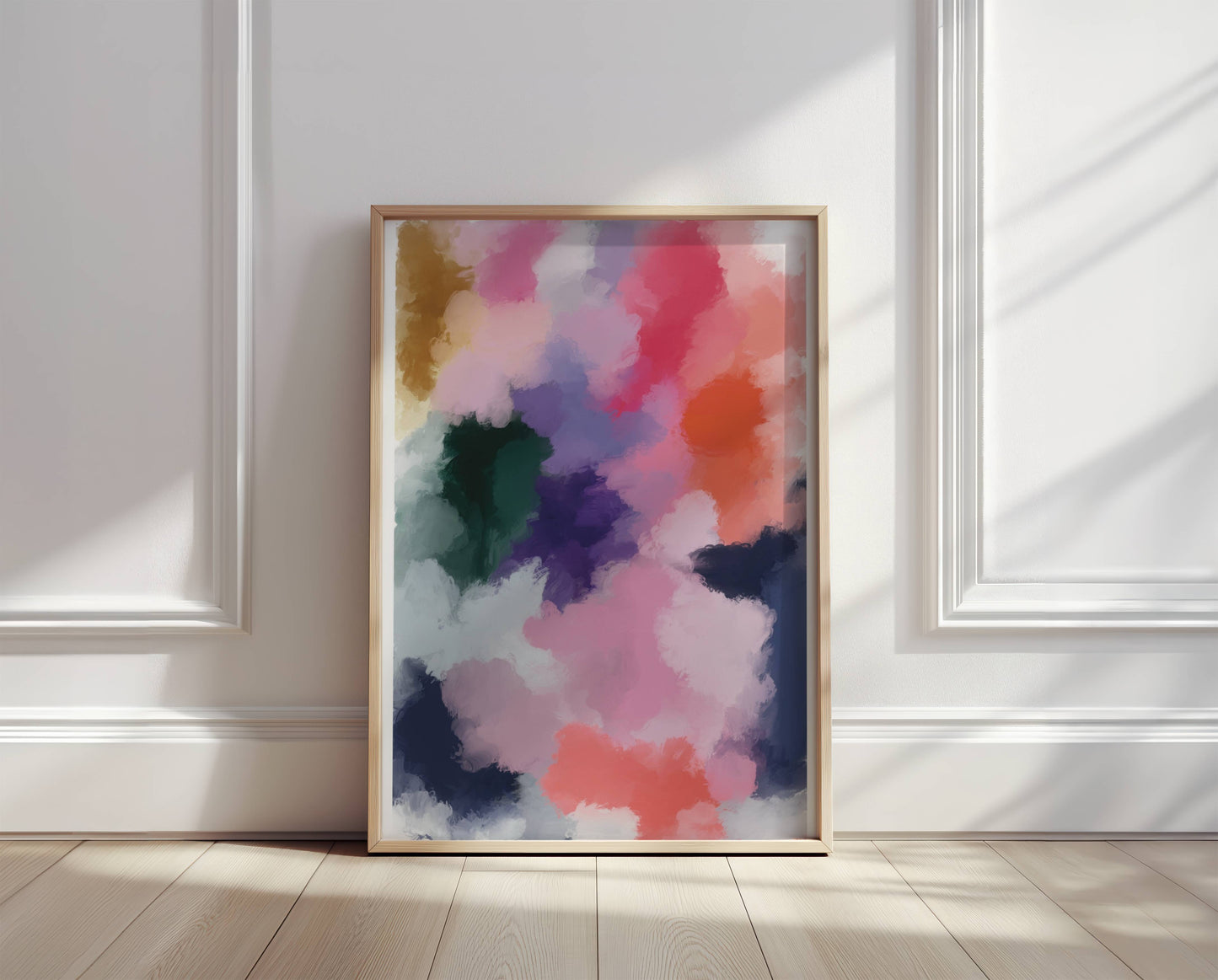 Colorful & Dreamy Abstract, Contemporary Wall Art - Digital Product